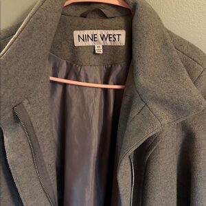Nine West Charcoal Gray Jacket
